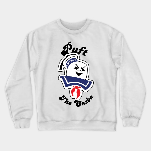 Puft The Casba Crewneck Sweatshirt by Custom Ghostbusters Designs